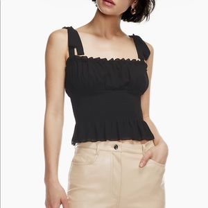 Aritzia Peplum Tank